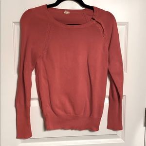 J.Crew Coral Sweater (Size Small)